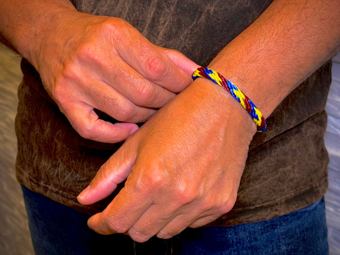 Segeltauarmband mit Magnetverschluss