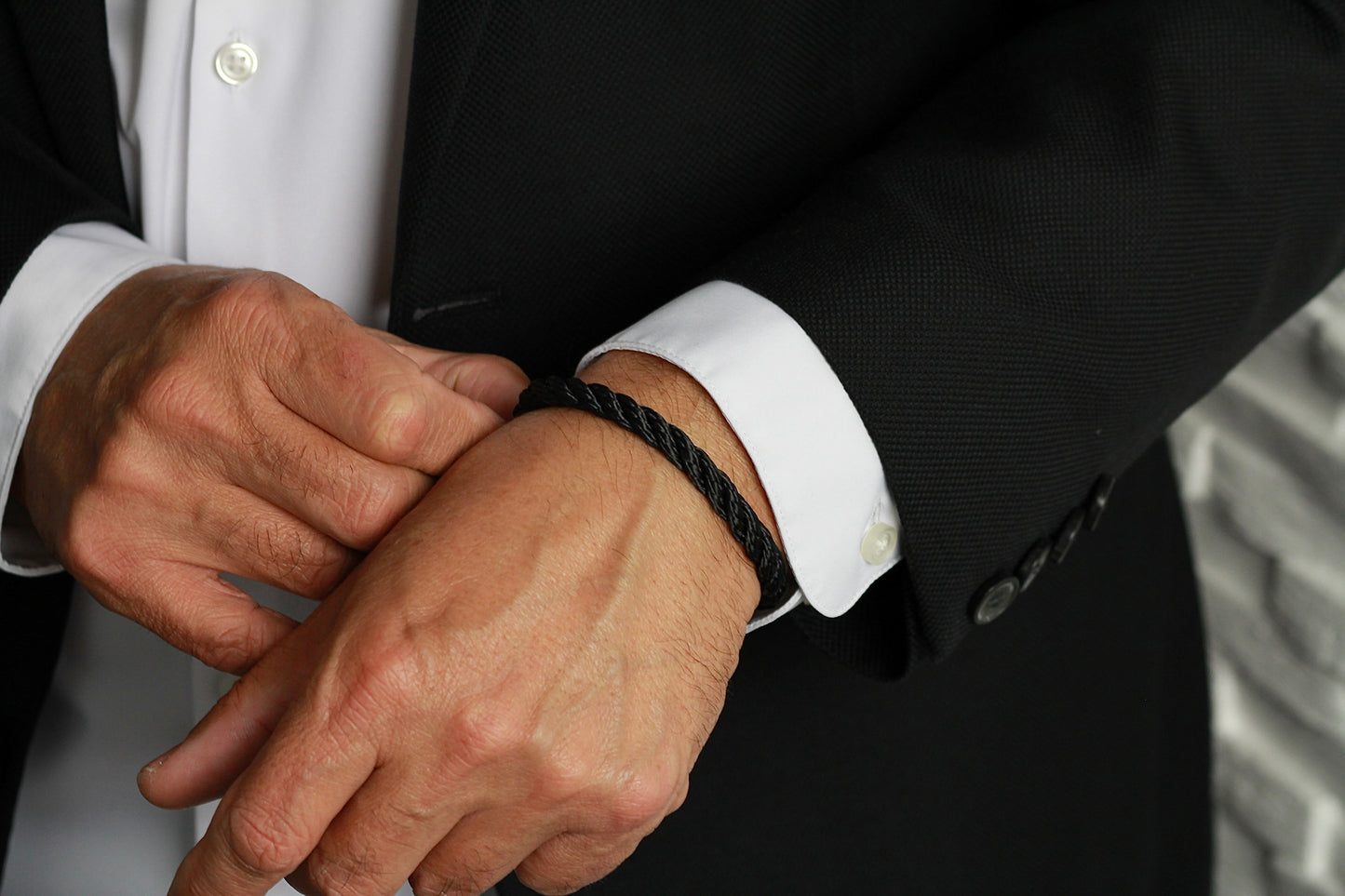 Segeltauarmband mit Magnetverschluss