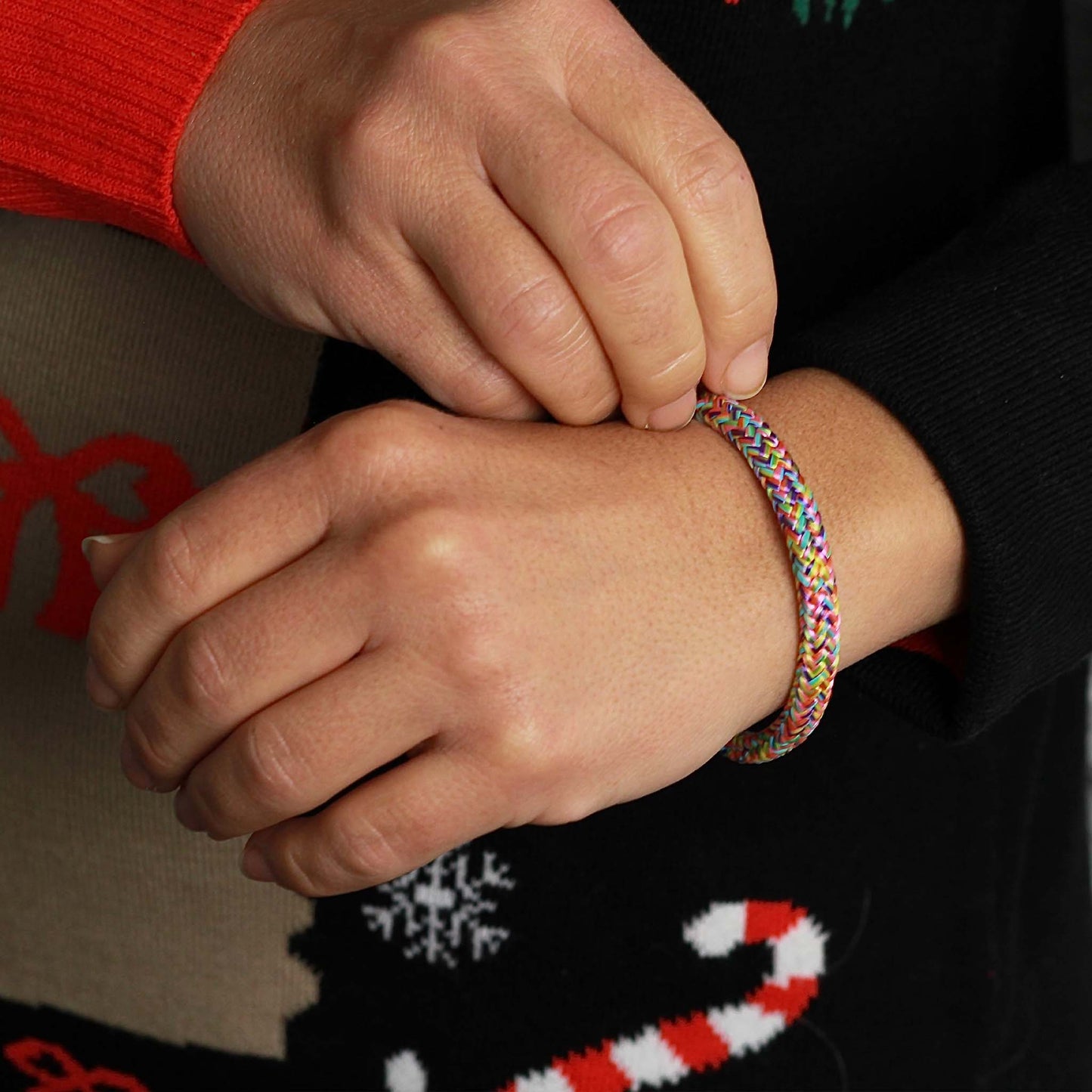 Segeltauarmband mit Magnetverschluss