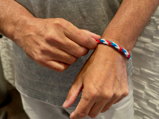 Segeltauarmband mit Magnetverschluss