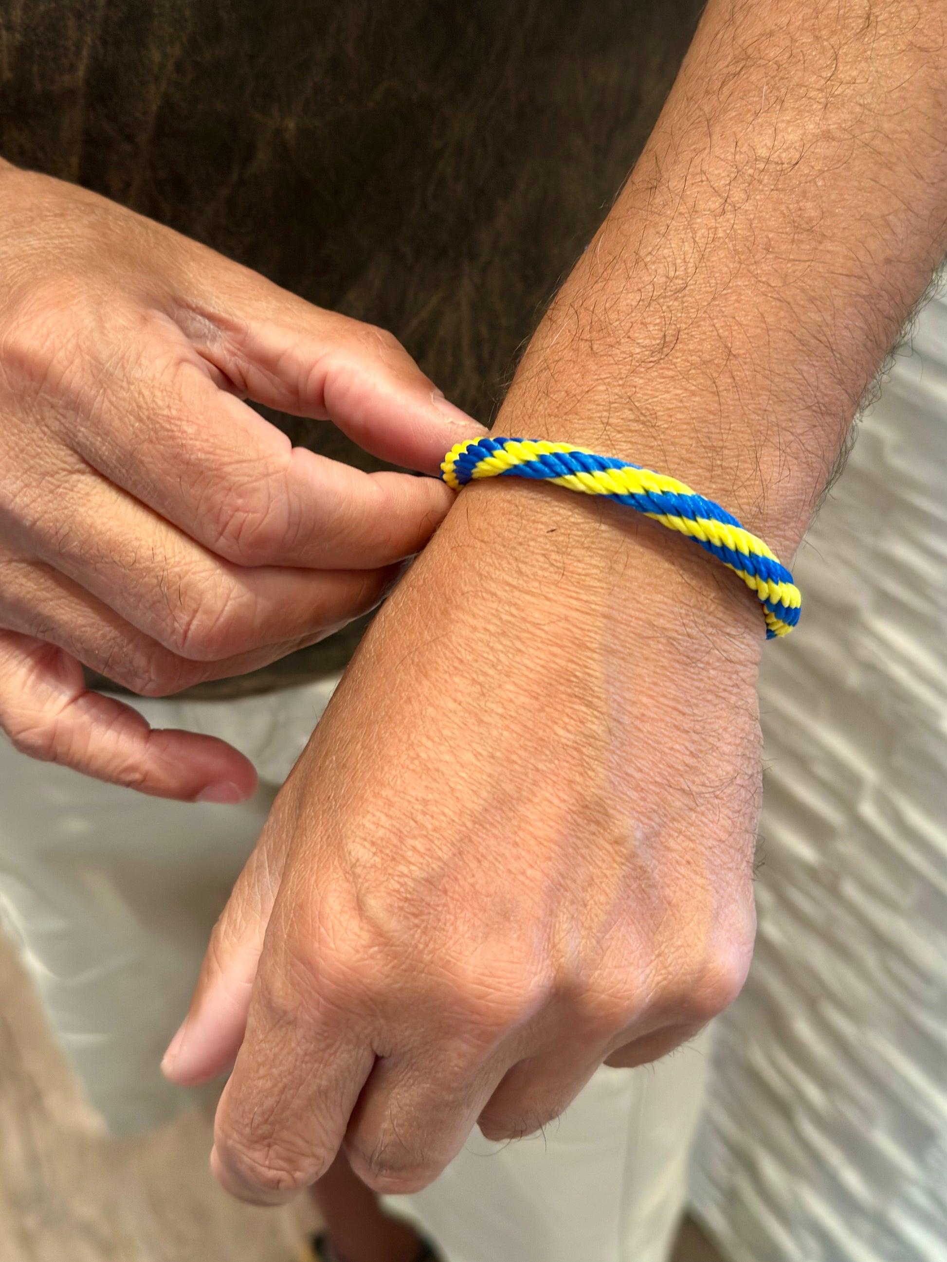 Segeltauarmband mit Magnetverschluss