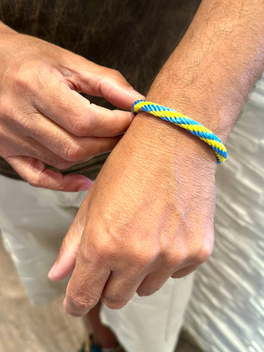 Segeltauarmband mit Magnetverschluss
