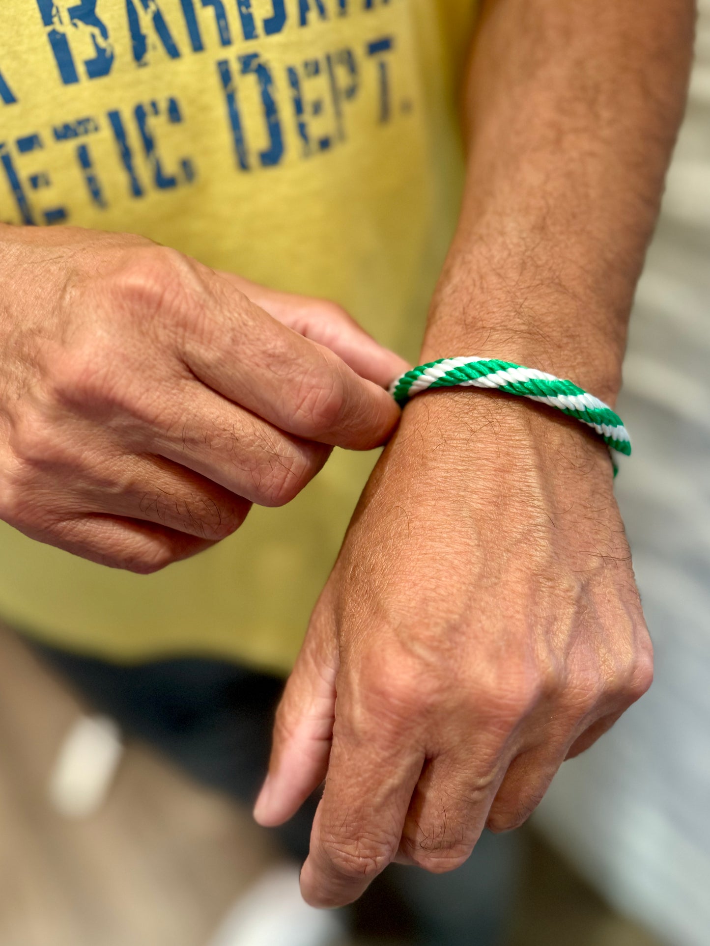 Segeltauarmband mit Magnetverschluss