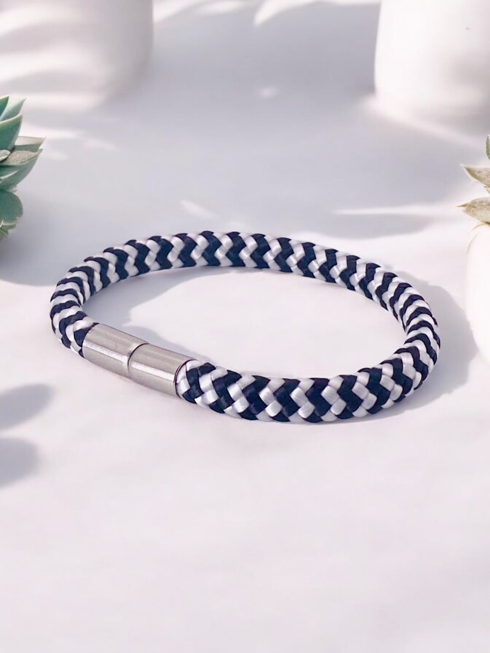 Segeltauarmband mit Magnetverschluss