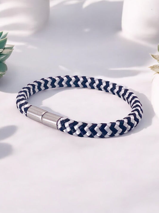 Segeltauarmband mit Magnetverschluss